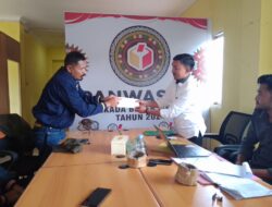 Sucipto, SH Mendampingi M. Suhardinas. SH Membuat Laporan Terkait Kerugian Paslon ERA No Urut 1 Kepada Panwaslih Bener Meriah