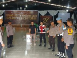 Piket Pawas Patroli Ke KIP Dan Gudang Logistik, Cek Personil Pengamanan