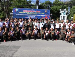 Pererat Sinergitas TNI – POLRI Polres Aceh Tengah dan Kodim 0106 Laksanakan Olah Raga Bersama