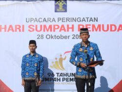 Upacara Peringatan Hari Sumpah Pemuda ke-96 Tahun 2024 “Maju Bersama Indonesia Raya”