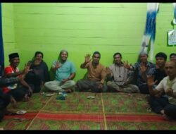 Tim Pemenangan Hamas Kemukiman Gelung Perajah,Bincang-Bincang bersama Tokoh Di Kemerleng,