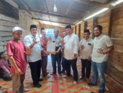 Penyerahan SK Relawan Hamas Linge Zonasi 1,Di Kampung Gemboyah.