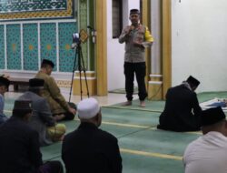 Safari Subuh Dan Shalat Berjamaah Di Masjid Ruhama, Kapolres Aceh Tengah : Jaga Akal Dan Hati Nurani