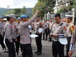 Jaga Kedisiplinan, Sie Propam Polres Aceh Tengah Gelar Ops Gaktiblin