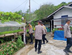 Polres Aceh Tengah Tinjau Lahan Ketahanan Pangan Dukung Program Swasembada Nasional