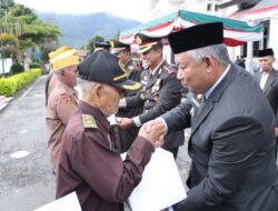 Kapolres Hadiri Upacara Hari Pahlawan Nasional Dilapangan Setdakab