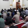 Safari Subuh Di Masjid Jami Al Hasanah : Kasat Lantas Ajak Jaga Kamtibmas Dan Persatuan