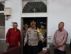 Pastikan Siap Amankan Ibadah Natal Bagi Umat Kristiani, Kapolres Cek Dua Gereja Di Aceh Tengah