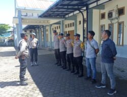 Hadir Beri Rasa Aman Ibadah Natal Umat Kristiani, Polres Aceh Tengah Terjunkan Puluhan Personel Pengamanan Gereja