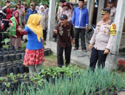 Polres Aceh Tengah Launching Penanaman Serentak Pekarangan Pangan Bergizi