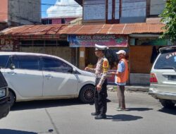 Ciptakan Keamanan Dan Keselamatan Di Jalan Raya Polisi Di Aceh Tengah Berikan Sosialisasi Pada Juru Parkir