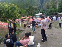 Ciptakan Rasa Aman Di Hari Libur, Polisi Di Kota Takengon Intensifkan Patroli di Tempat Wisata