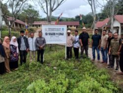 Team Sarpras Disdikbud Berserta Konsultan dan Team Prifikasi Dari Perkim Kunjungan Ke SDN 4 Linge dan SDN 9 Linge,