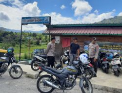 Ciptakan Kamtibmas Libur Ahir Pekan, Polsek Pegasing Gelar Patroli di Tempat Wisata