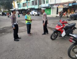 Ciptakan Kamseltibcar Di Jalan Raya, Satlantas Polres Aceh Tengah Berikan Sosialisasi Pada Juru Parkir