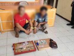 Dua Pelaku Perjudian Di Lapangan Pacuan Kuda Blang Bebangka Di Tangkap Polisi