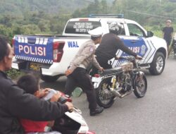 Respon Cepat Aduan Masyarakat, Satlantas Polres Aceh Tengah Amankan 27 Kendaraan Berknalpot Brong dari Lokasi Balap Liar
