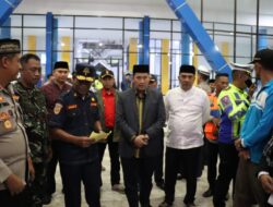 Jelang Lebaran Kapolres Bersama Forkopimda serta Unsur Terkait lakukan Audit Dan Inspeksi Keselamatan Kendaraan AKAP Dan AKDP