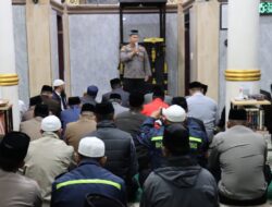 Safari Subuh, Wakapolres Aceh Tengah Ajak Jaga Diri Dan Keluarga Dari Siksa Api Neraka