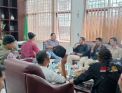 Rapat Penentuan Batas Konsesi PT THL,Pihak Desa Menunggu Turun survey Lapangan.