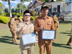 Reje PantanNangka dan Camat Linge Terima Penghargaan Dari Bupati Aceh Tengah,Partisipasi Aktif Bersama Masyarakat Dalam Mendukung Jum’at Bersih.