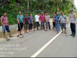Jumat Bersih Dua Titik,Pondok Pesantren DAARUL MUKHLASHIN dan Pembersihan Parit dan Gorong-Gorong pantanNangka Kecamatan Linge.