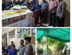 Kapolres Aceh Tenggara Bersama PJU Polres Kunjungi Keluarga Personel yang Berduka Akibat Kebakaran di Desa Lawe Bekung Kec. Badar Kab. Aceh Tenggara.