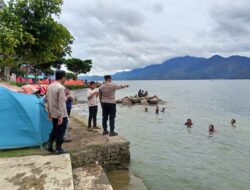 Akhir Pekan, Polsek Kota Takengon Sambangi Tempat Wisata Beri Pesan Kamtibmas