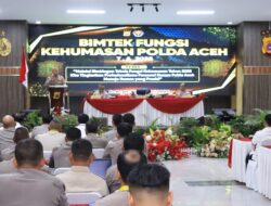 Buka Bimtek Fungsi Kehumasan, Wakapolda Aceh: Ini Ruang Belajar dan Evaluasi