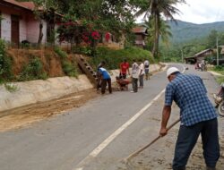 Kampung PantanNangka Gotong Royong Jumat Bersih Menciptakan Lingkungan Bersih, Indah dan Sehat,