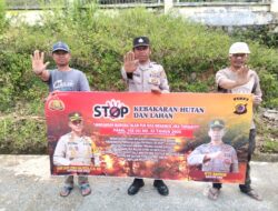 Cegah Karhutla, Polres Aceh Tengah Gencar Patroli dan Sosialisasi ke Masyarakat