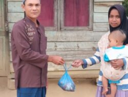 Kampung Mungkur,Bagikan Daging Qurban Kepada Ibu Hamil dan Anak Stunting.