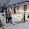 Bakti Religi Hari Bhayangkara ke-79, Polres Aceh Tengah Gelar Gotong Royong di Gereja