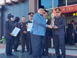 Polsek Silih Nara Raih Juara Pertama Lomba Kebersihan Mako di Peringatan Hari Bhayangkara ke-79