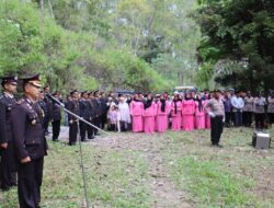 Wakapolres Aceh Tengah Pimpin Pemakaman Tradisi Kepolisian Alm. Bripda Mhd Rieza Fahlevi