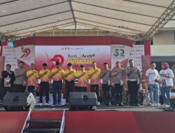 Juara 1 Festival Band Se-Polda Aceh, D’Upes Polres Aceh Tengah Terima Penghargaan Kapolda
