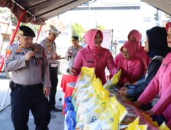 Polres Aceh Tengah Gelar Gerakan Pangan Murah Sambut HUT ke-80 RI, 10 Ton Beras SPHP Disalurkan
