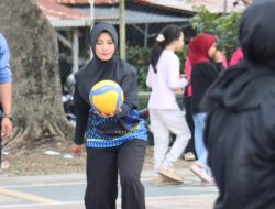 Bhayangkari Samapta Polres Aceh Tengah Sabet Juara 1 Turnamen Volly Ball HKGB ke-73