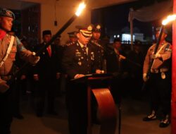 Kapolres Aceh Tengah Pimpin Upacara Kehormatan dan Renungan Suci HUT RI ke-80