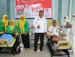 Semarak HUT RI Ke-80 Rutan Bener Meriah Gelar Aksi Donor Darah