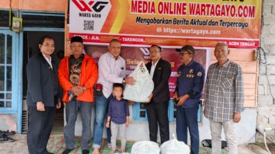 Park Side Petro Gayo Berbagi 50 Nasi Kotak di HUT ke-3 Wartagayo.com