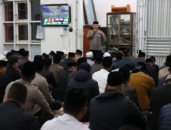 Safari Subuh Rabu Berkah, Wakapolres Aceh Tengah Ingatkan Warga Waspada Narkoba hingga Penipuan Online