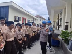 Polres Aceh Tengah Terima Kunjungan SMP IT Cendikia, Tanamkan Edukasi Hukum dan Cegah Kenakalan Remaja