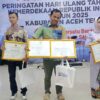 Parkside Gayo Petro Hotel Takengon Raih Dua Penghargaan di Malam Resepsi HUT RI ke-80 Aceh Tengah