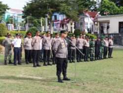 Polres Aceh Tengah Gelar Apel Kesiapan Pengamanan Unjuk Rasa AGM