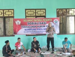 Kapolsek Celala Sosialisasi Bahaya Narkoba hingga Judi Online kepada Pemuda dan Masyarakat