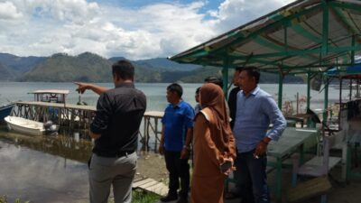 Anggota DPRK Aceh Tengah Tinjau Intake PDAM Tirta Tawar di Kebayakan