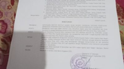 Diduga Ada Permainan dalam Pendataan KIP IAIN Aceh Tengah, Mahasiswi Baru Kehilangan Hak Bantuan