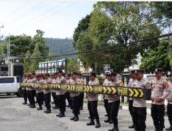 Polres Aceh Tengah Gelar Latihan Dalmas, Tingkatkan Kesiapan Personel Hadapi Potensi Unjuk Rasa