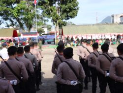 Kapolres Aceh Tengah dan Forkopimda Ikuti Upacara HUT TNI ke-80, Wujud Soliditas TNI–Polri dan Forkopimda